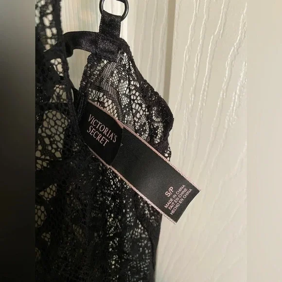 Victoria’s secret lace babydoll nightie size small lace up back NWOT - Picture 7 of 8